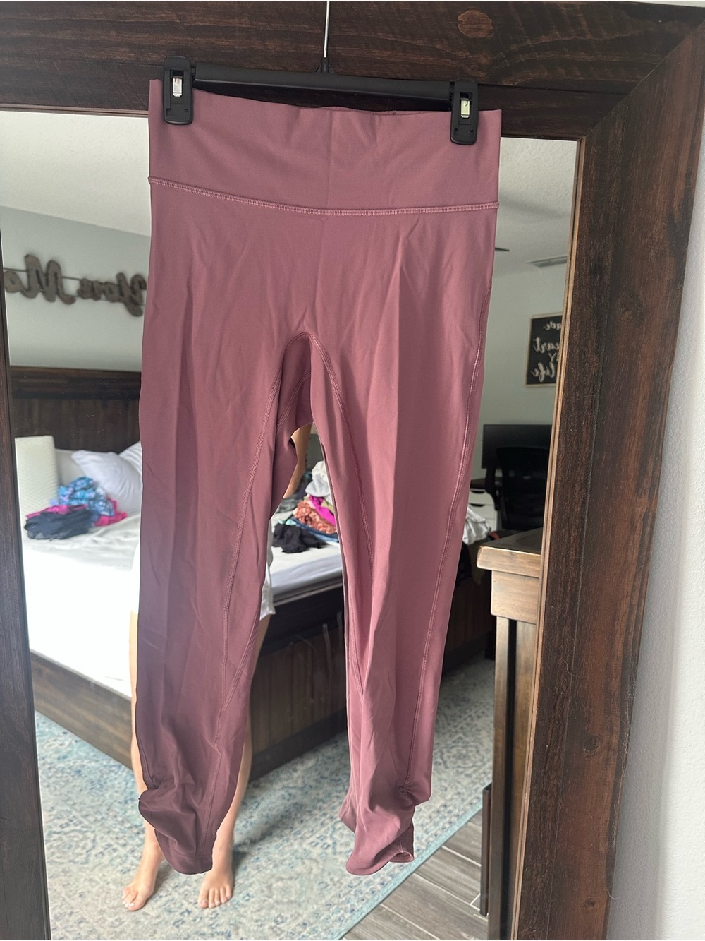 lululemon athletica women’s  Dusty Rose High-Waist Leggings